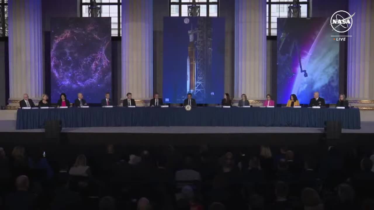 V.P. Kamala Harris Chairs National Space Council Meeting in Washington (Official NASA Stream)