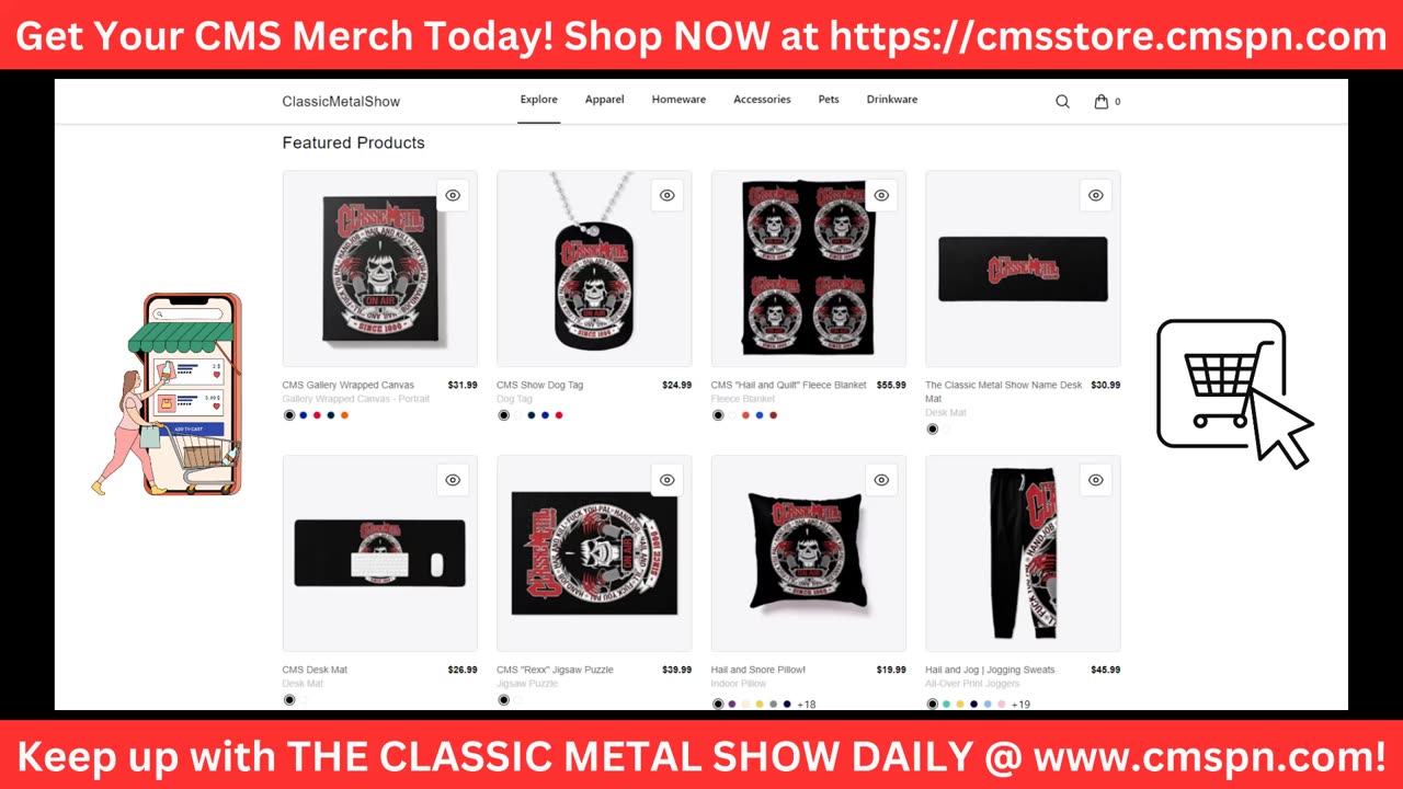 Get Your CMS Merchandise Today! https://cmsstore.cmspn.com