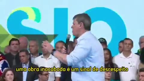 Emocionante Tarcisio fala da sua Missão