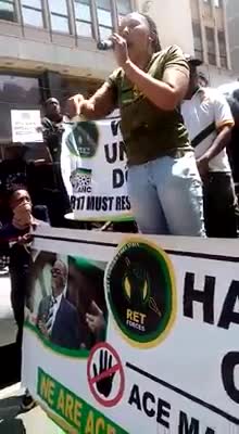 Free State RET forces at Luthuli House