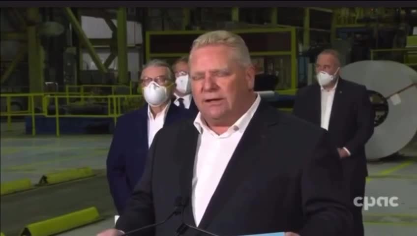 DOUG FRAUD FORD on Vaccine Mandates Feb.15, 2022