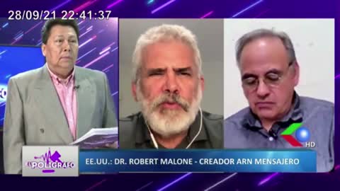 El programa ‘El Polígrafo’ de la televisión Boliviana entrevista al Dr. Robert Malone sobre las "vacunas experimentales Covid"