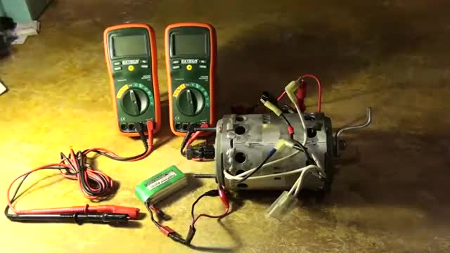 750W asymmetric motor run by little battery