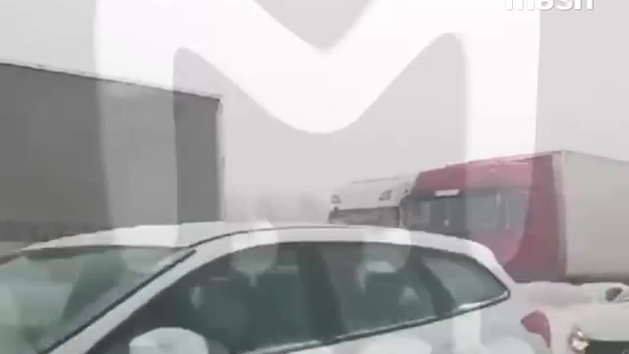 Major pileup in Russia