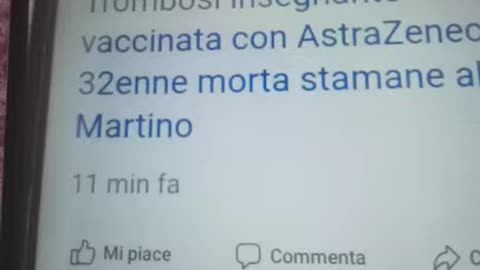 MORTA PER VACCINO