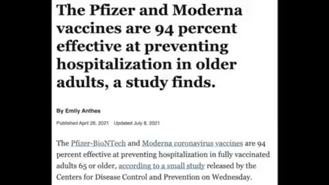 Covid Vaccine Efficacy?