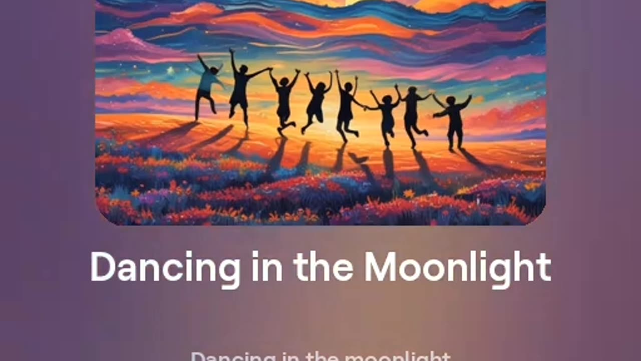 Dancing in the moonlight 🌙