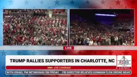 President Trump - ask media to turn the cameras around and show the crowd