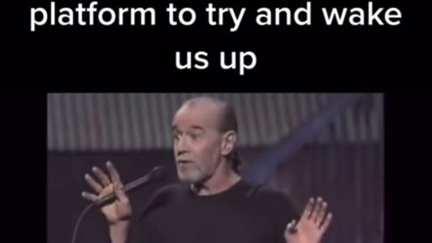 Politics - George Carlin Warned Us About The Liberal Globalist Commie Ruling Class And Division