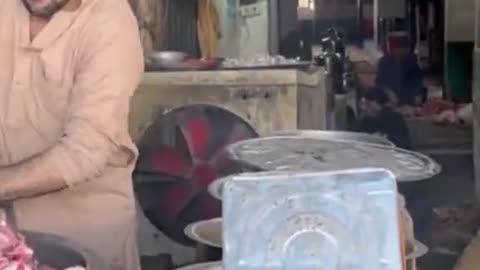 Cooking on merrige ceremony in Pathan culture