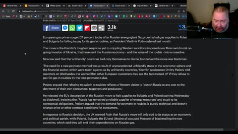 The west is scared of food shortages