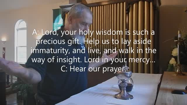 Worship for 12th aft Pentecost at LCE