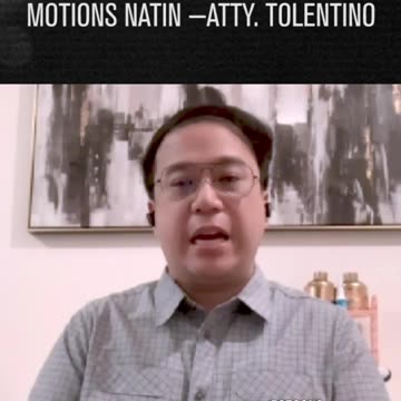 ftyAng nangyayari sa NTC ay parang tinulugan ang mga motions natin —Atty. Tolentino