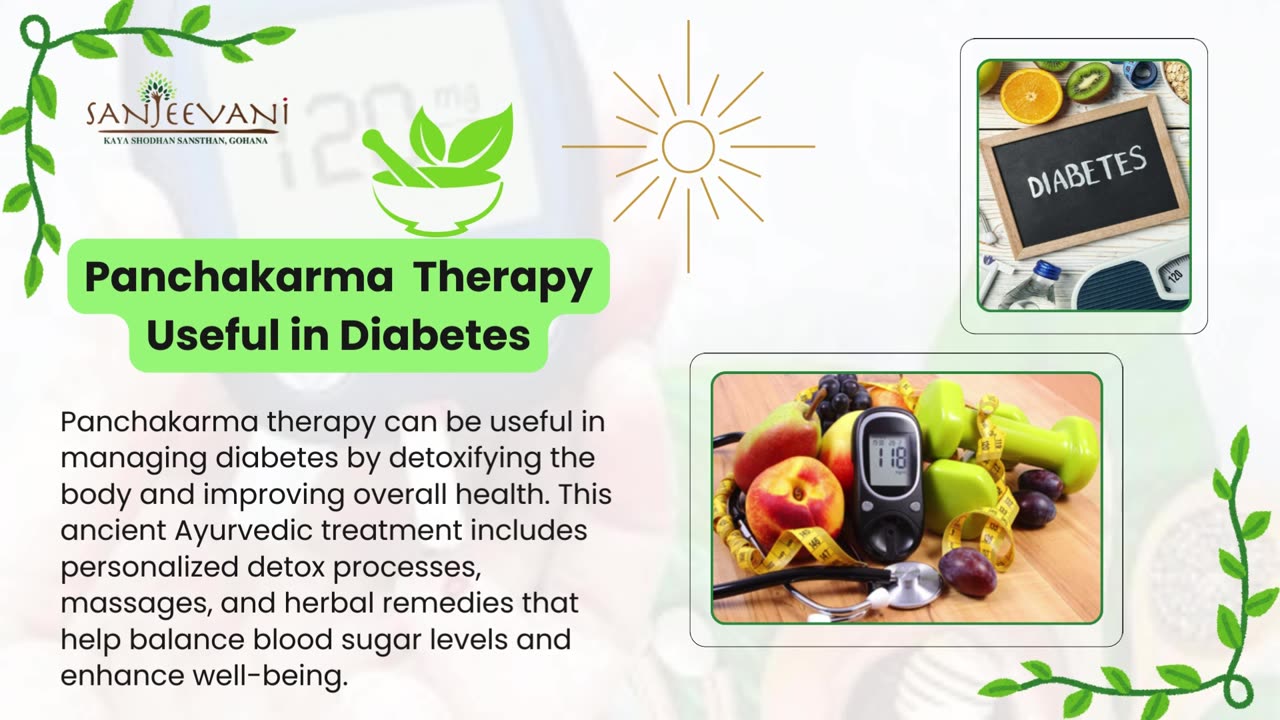 Importance of Ayurveda Panchakarma in Diabetes