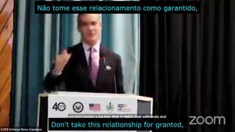 Eric Garcetti, diz que a Índia "não pode" ser autônoma e independente...