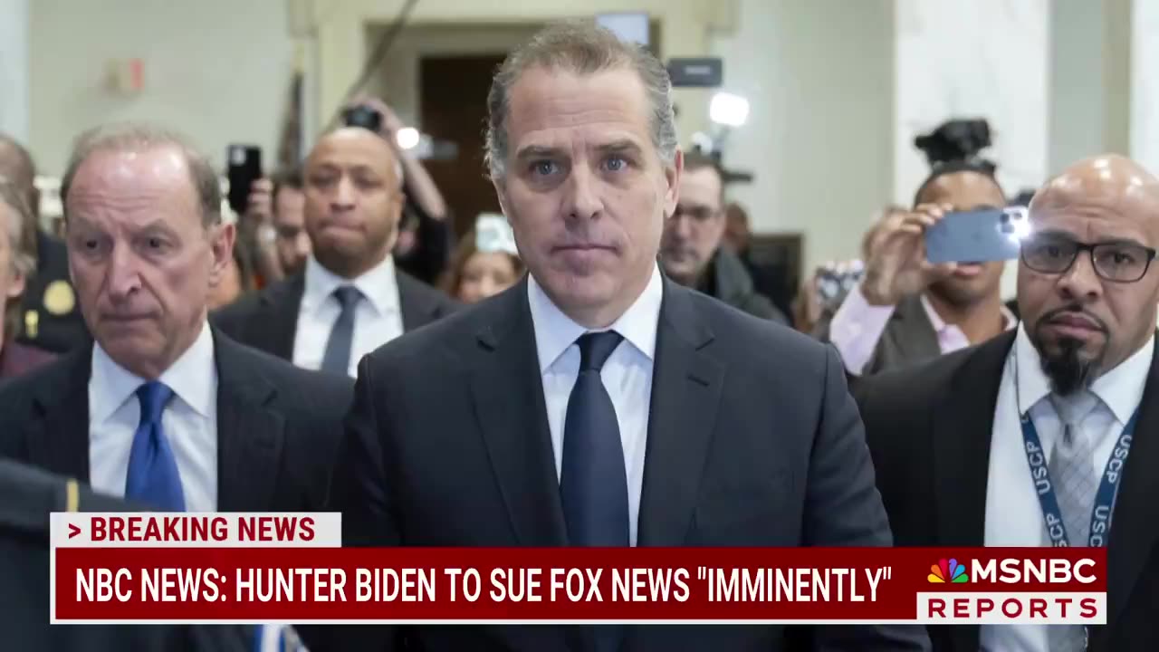 Hunter Biden is planning to sue Fox News