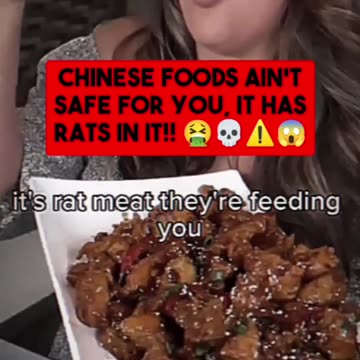 ‼️😡😱 Watch what you eat