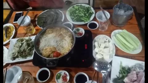delicious dishes presented in the menu