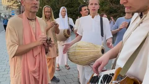 Maha Harinama in Vilnius, Lithuania September 2024