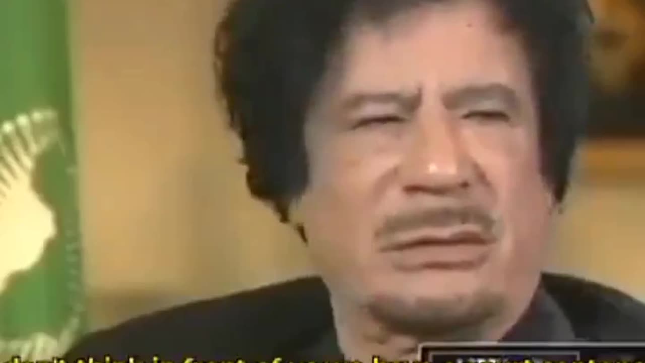 GADDAFI EXPOSED 9/11 BEFORE HIS DEATH