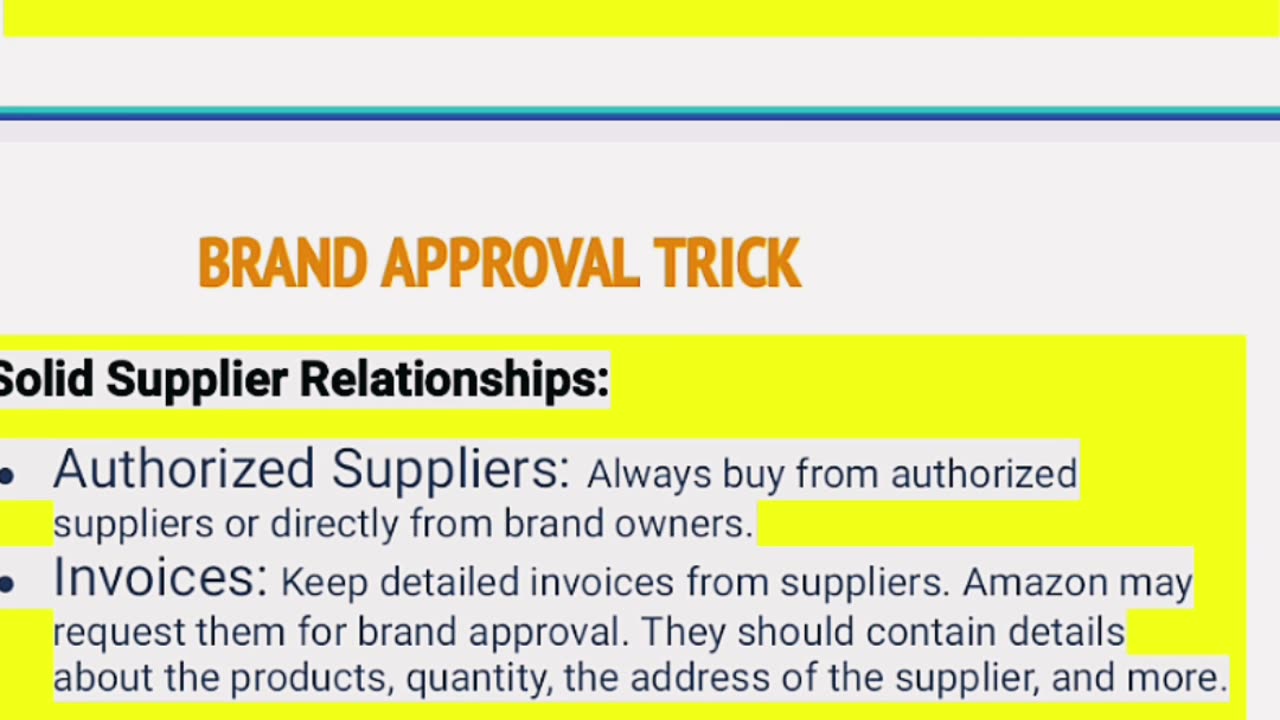 How to approach brand for getting brand approval