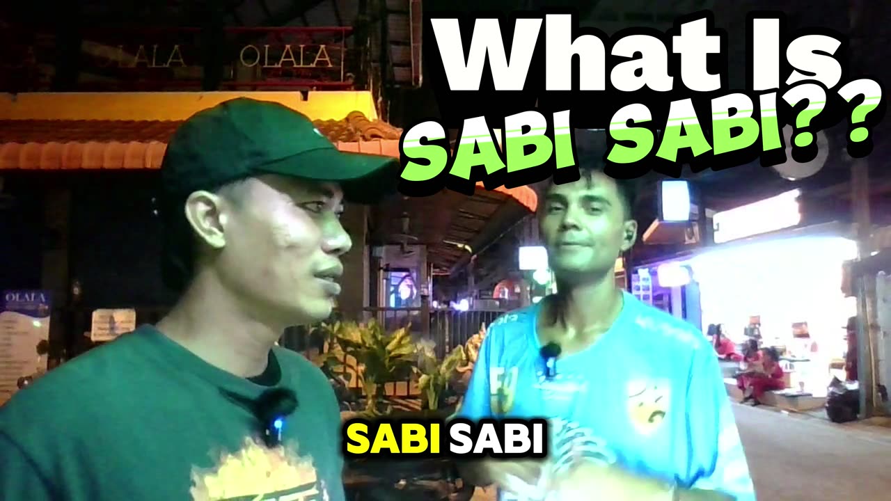 What does 'Sabi Sabi' in Thailand mean?