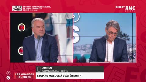 Un auditeur se lâche littéralement