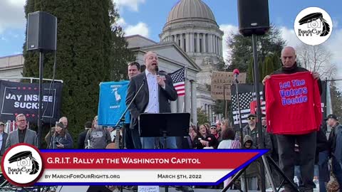 G.R.I.T. Rally at the WA Capitol: Tim Eyman