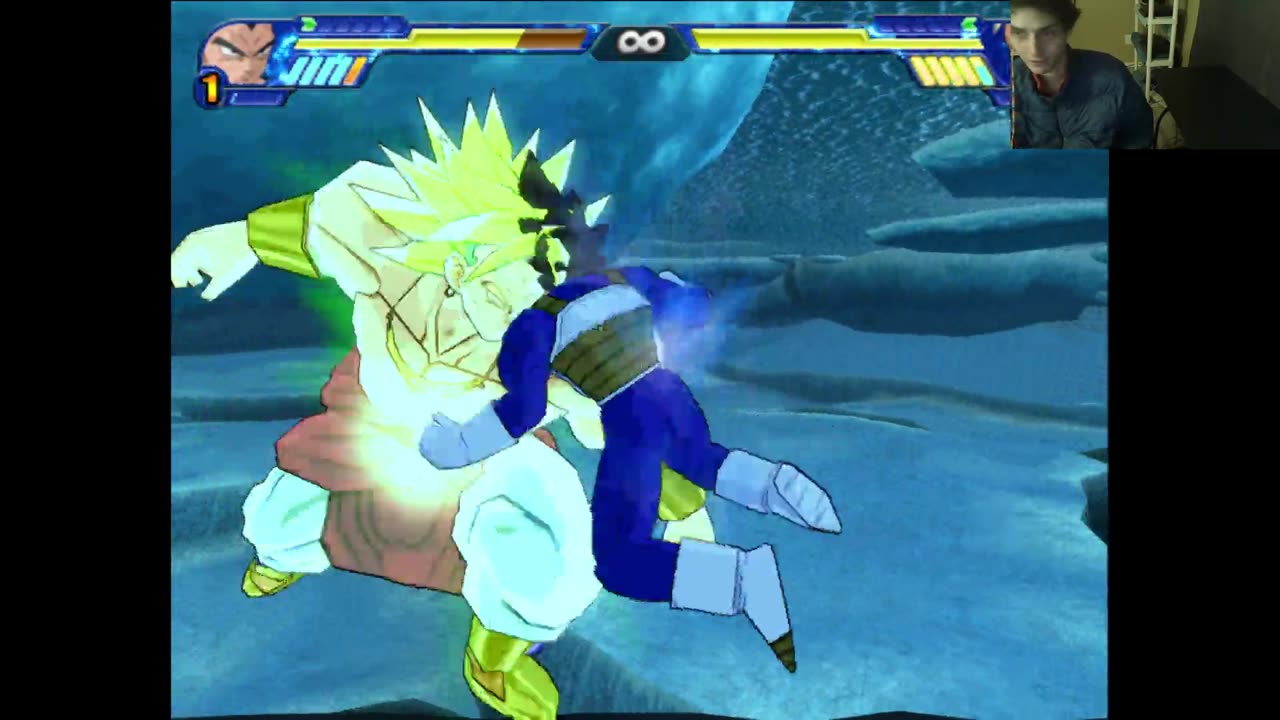 Vegeta VS Broly The Legendary Super Saiyan In A Dragon Ball Z Budokai Tenkaichi 3 Battle