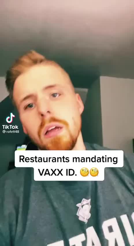 Vaccine passports in resturants