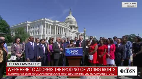 Texas Democrats start singing “We Shall Overcome”