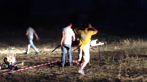 SAY_ Green_ shooting at night 2015