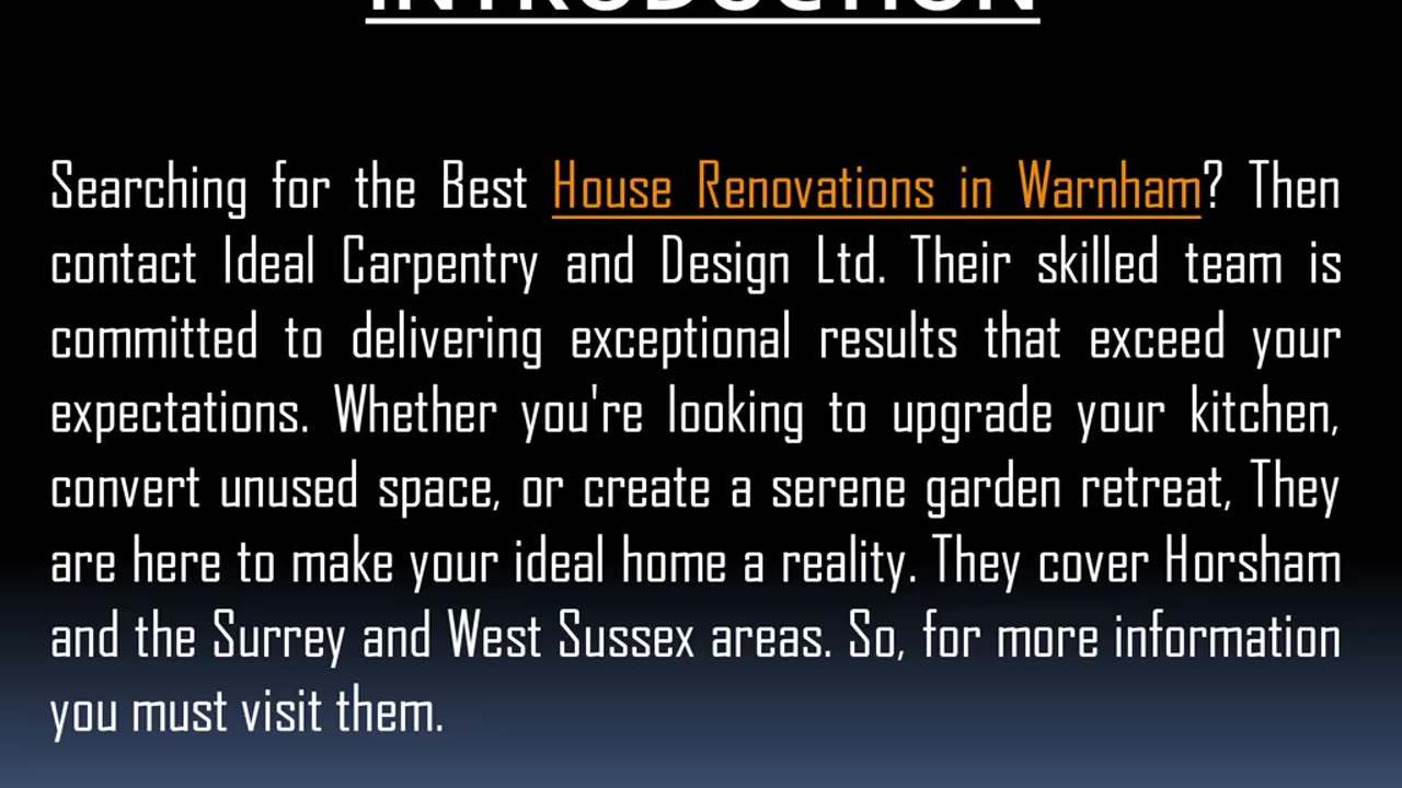 One of the Best House Renovations in Warnham