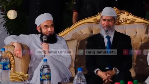 Maulana Tariq Jamil warmly welcomed renowned Dr Zakir Naik