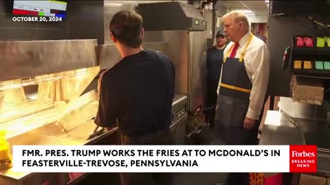 🏆🎺🇺🇸PRESIDENT TRUMP = HAS OFFICIALLY WORKED AT MCDONALD'S! 🏆🎺🇺🇸