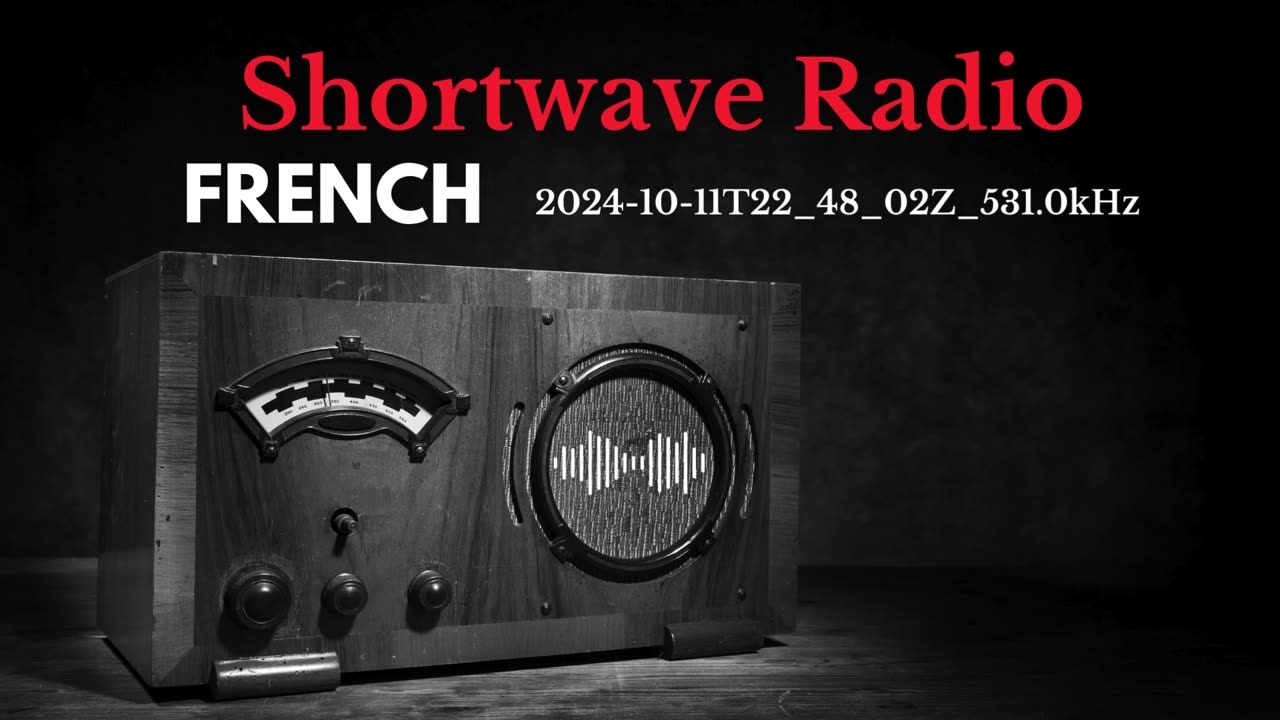 French Shortwave Radio (Not French Broadcaster)