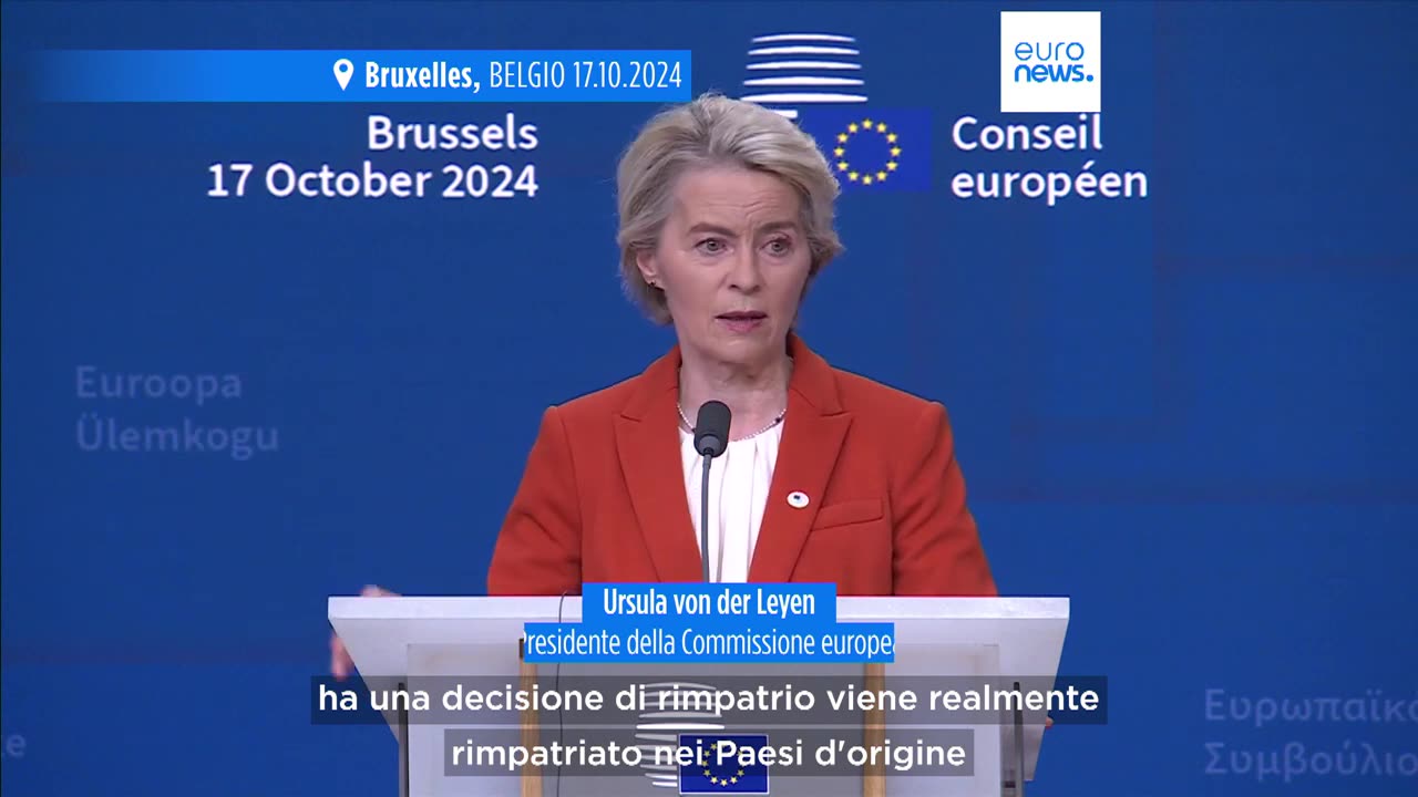 NOTIZIE DAL MONDO Consiglio europeo,i leader UE approvano l'esternalizzazione dei migranti clandestini in hub in Paesi terzi non UE per i rimpatri nei Paesi d'origine.Svolta nella politica migratoria dell'Unione Europea
