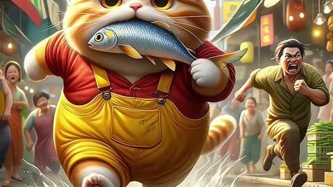 Cat vs Fish