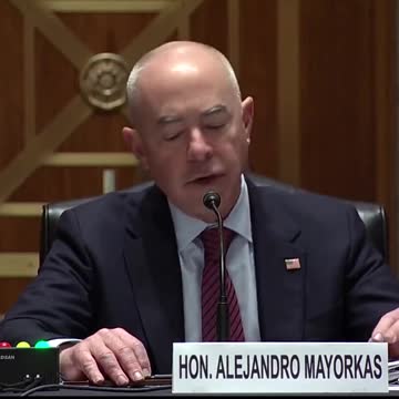 DHS Secretary Mayorkas Caught Red-Handed Lying in Tense Exchange with Josh Hawley