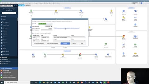 Quickbooks 2022 Tutorial for Beginners - How to Reconcile Your Bank Account