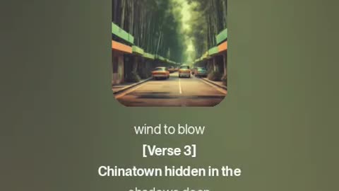 Cruising down the streets epic Kung Fu AI song