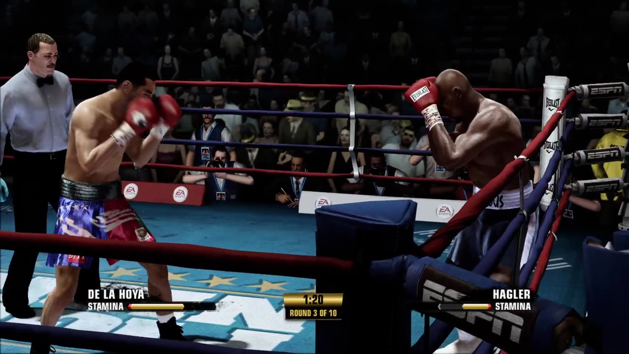 Marvin Hagler VS Oscar De La Hoya - Fight Night Champion Boxing