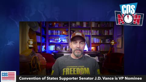 VP Candidate JD Vance is a Supporter of Convention of States