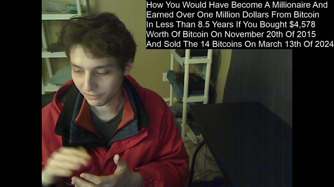 Outtake #25 Of How You Would Have Become A Millionaire And Earned Over $1,000,000 From Bitcoin