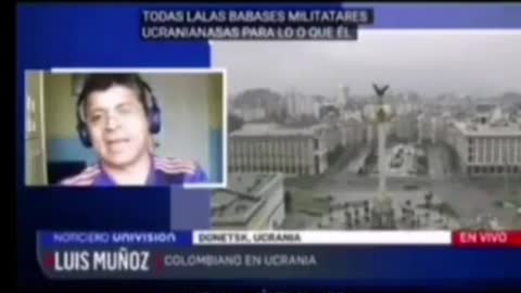 Ucrânia-Rapaz ao vivo desmascara a mídia