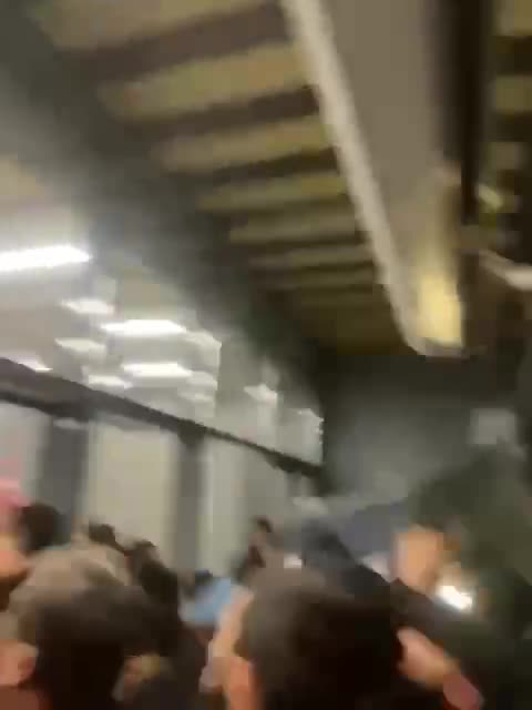 Palestine Hamas protestors storming airport looking for Israel citizens.