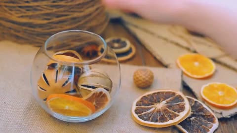 DIY Dried Citrus Fruit for Decoration | How to Dry Citrus for Beautiful Home Decor