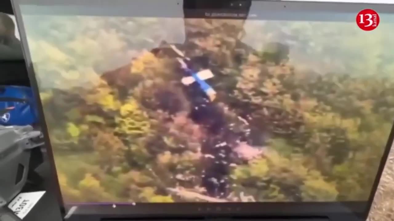 The moment the body of Iranian president who died in a helicopter crash is found