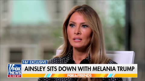 Melania Unloads On Media, Democrats For Inciting Attacks On Trump In Rare Interview