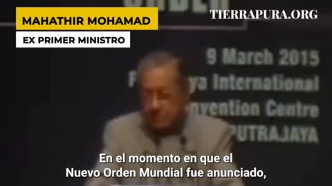 MILES MORIRÁN- EX PRIMER MINISTRO DE MALASIA